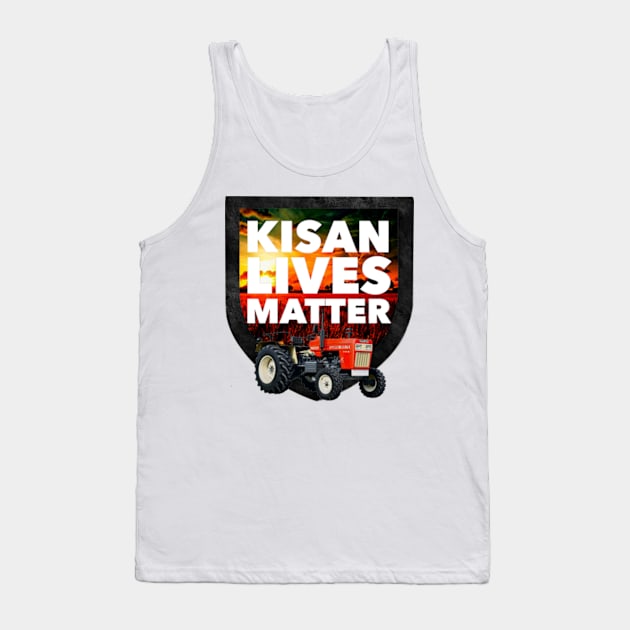 Kisan lives matter Tank Top by SAN ART STUDIO 